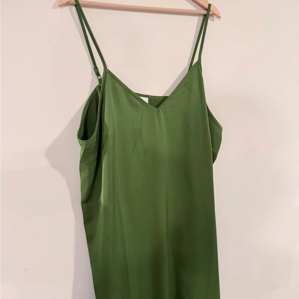 a new day Green Slip Dress - Picture 3 of 6